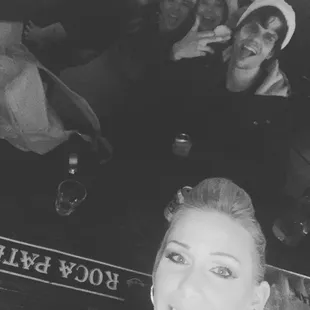 Xmas time at Kay's place with my wonderful regulars