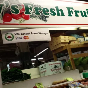 Storefront fresh and cheap