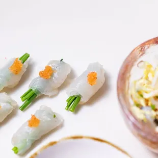 Japanese Fugu Sashimi: Amuse Bouche