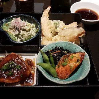 *Salmon Teriyaki Bento