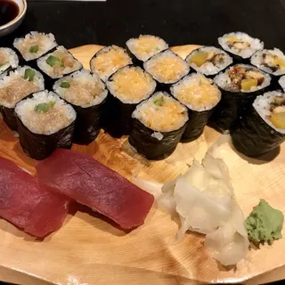 Bluefin tuna w/roasted almond