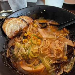 Garlic Black Bean Ramen