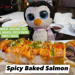 Baked Salmon Roll