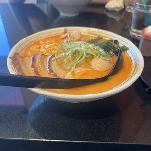 spicy tonkotsu ramen