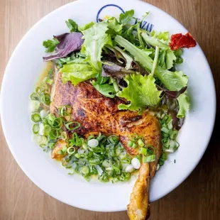 #5 Salt Base milder broth with Whole chicken leg with Yuzu