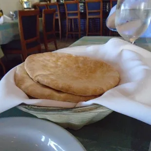 pita bread (comes with dinner)