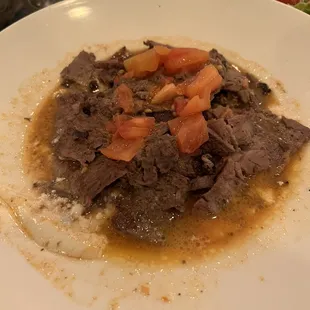 Doner kabob with yogurt