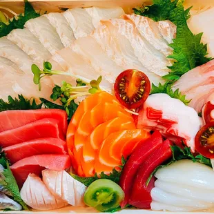 Today&apos;s customized sashimi order