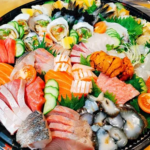 Today&apos;s special sashimi platter