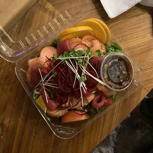 Sashimi Salad