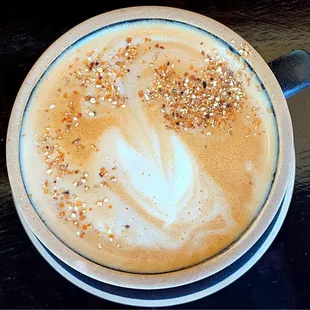Orange bitters latte
