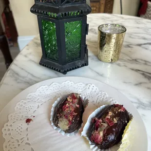 Marzipan Stuffed Dates