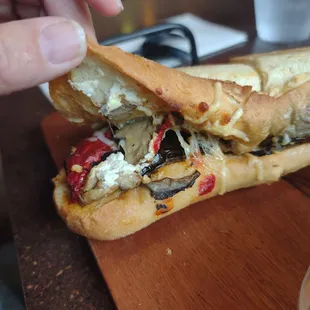 Roasted Veggie Sandwich