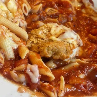 Chicken Parmesan Pasta
