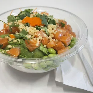 Build your own poke bowl $11.50