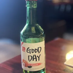 Peach soju