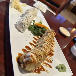 California Roll and California Tempura Roll