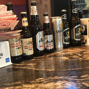 Japanese Beer List.