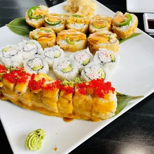 Baked sushi pretty good!