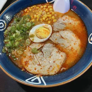 Spicy tonkatsu ramen