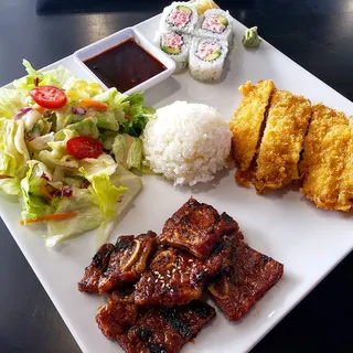 BBQ Short Ribs Lunch PLate
