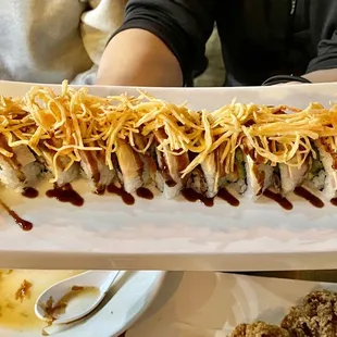 food, sushi and sashimi