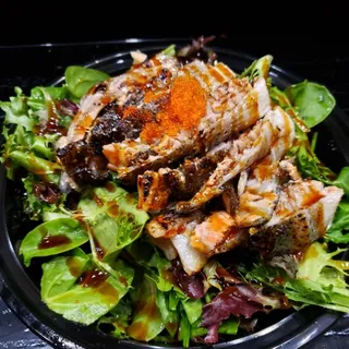 Salmon Skin Salad