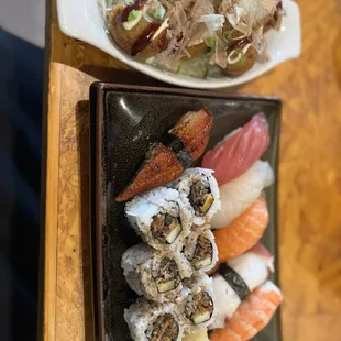sashimi, sushi, food, sushi and sashimi