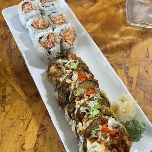 Square Lake Roll Las Vegas Roll