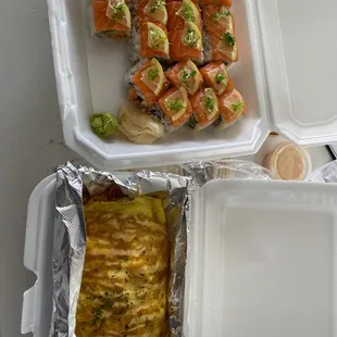 S&amp;S &amp; T Roll and Omurice