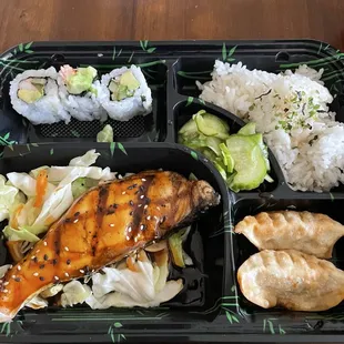 Salmon Bento Box