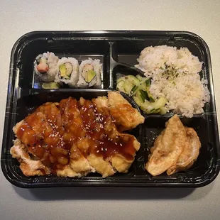 Sesame Chicken Bento