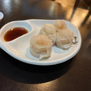 Shrimp shumai appetizer