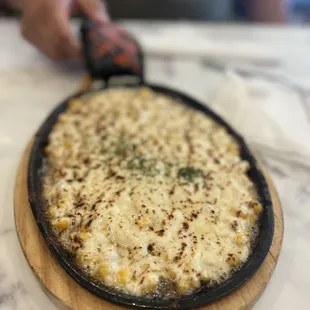 Corn Cheese skillet