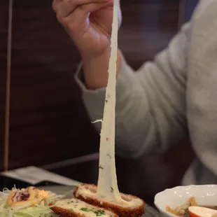 Cheese katsu (lunch)