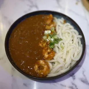 Shrimp Curry Udon