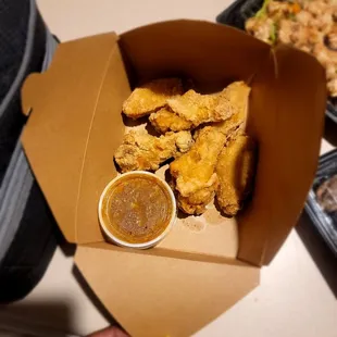 Malaysian Wings with Sauce on the side