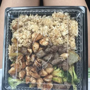 Hibachi Chicken &amp; Steak