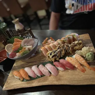sashimi, food, sushi, sushi and sashimi