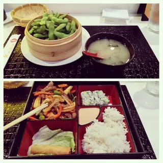 Lunch Kazu Spicy Beef Bento Box