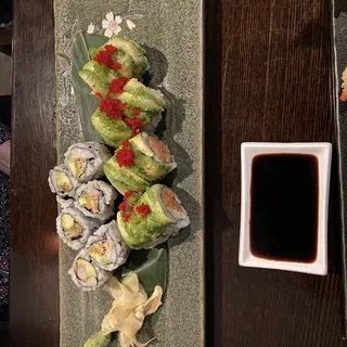 Spicy Shrimp and Avocado Roll