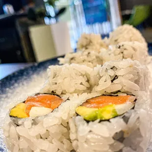 Philly Roll, no cream cheese sub cucumber