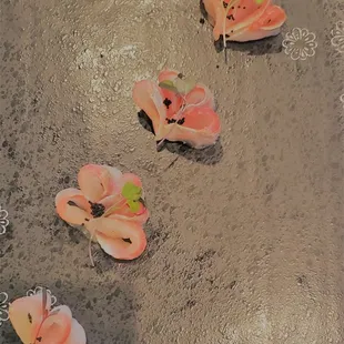 Kanpachi (amberjack) sashimi