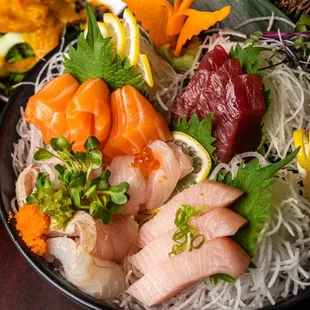 sashimi dinner