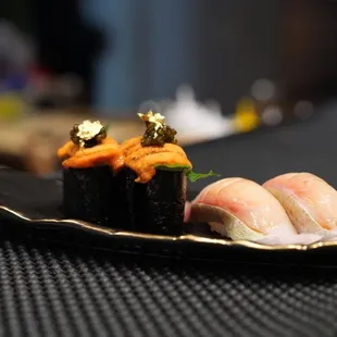sashimi, sushi, sushi and sashimi, food