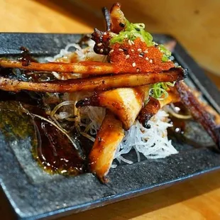 Baked Yellowtail Rib with Cajun Style