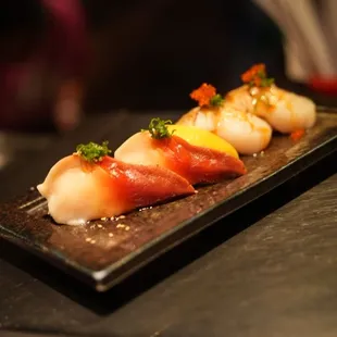 sushi and sashimi, food