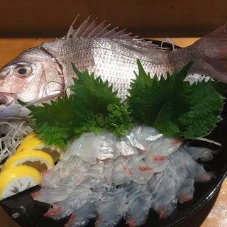 Red Snapper Sashimi