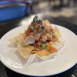 food, nachos