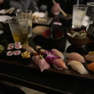 10 piece nigiri + maki roll